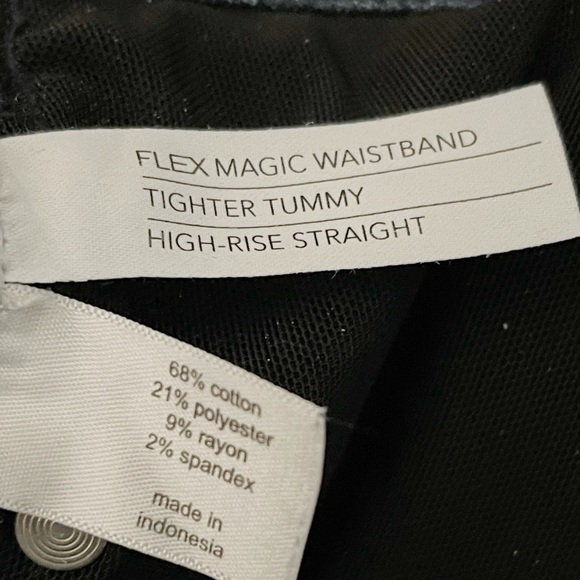 Lane Bryant Flex Magic Waistband High Rise Straight Jeans - Picture 7 of 7